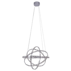 Suspension Cosmos chromée