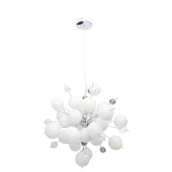 Suspension Explosion blanche, verre (7026423)
