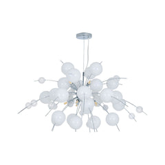 Suspension Explosion blanche, verre (7030923)