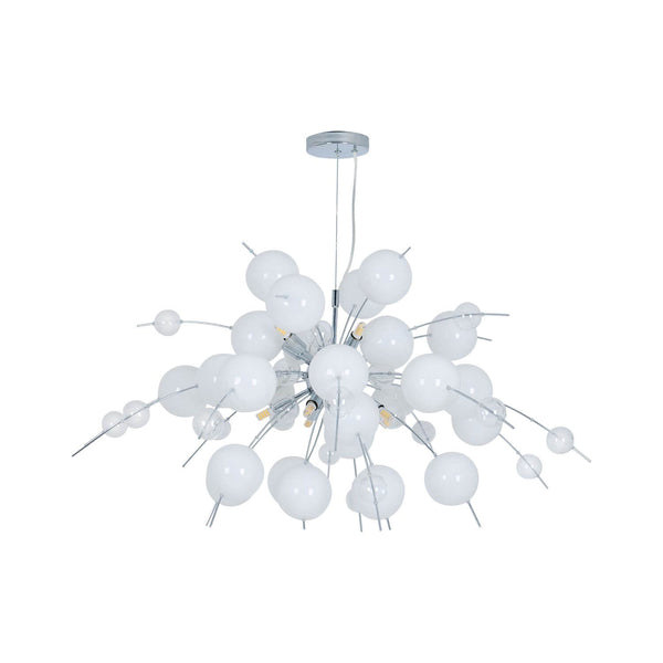 Suspension Explosion blanche, verre (7030923)
