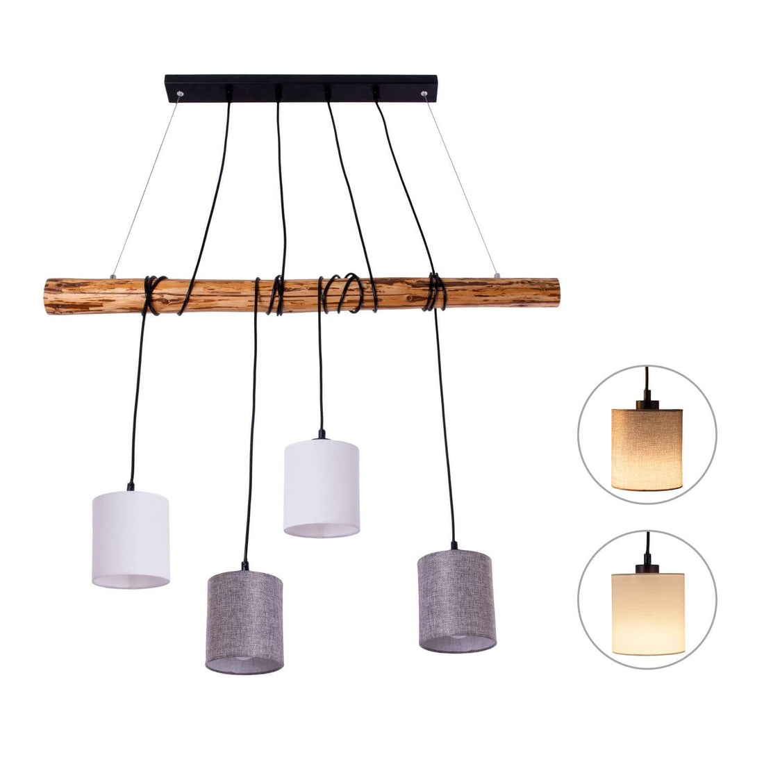 Suspension Malta marron