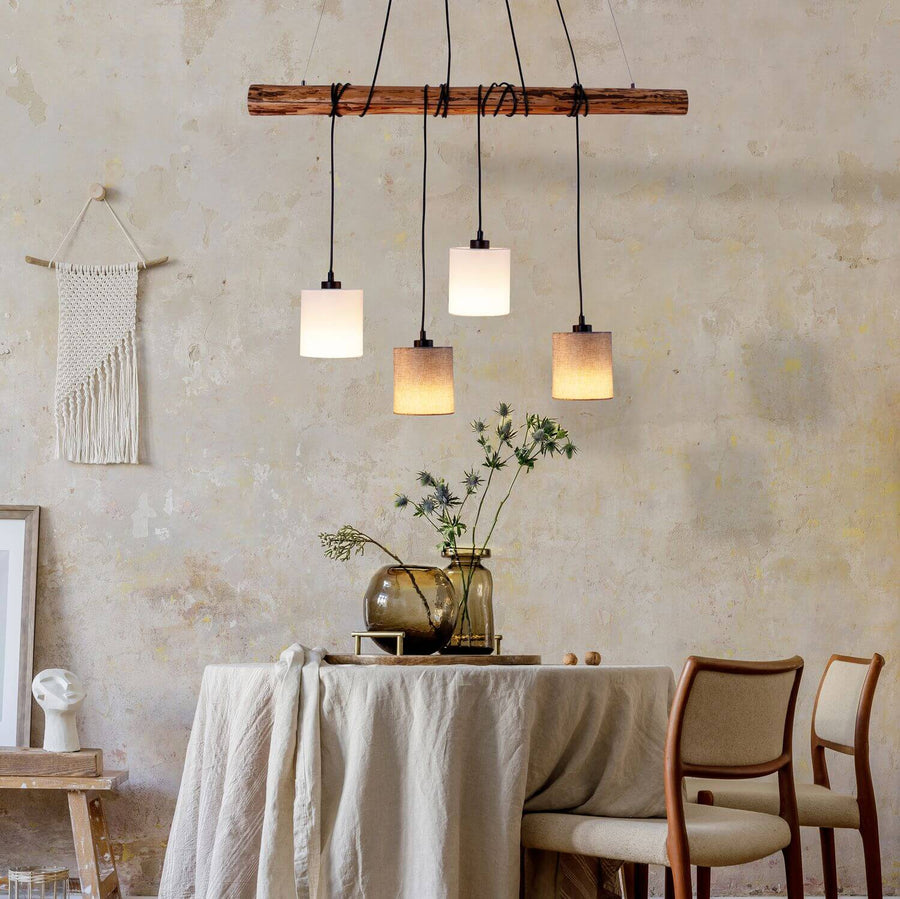 Suspension Malta marron