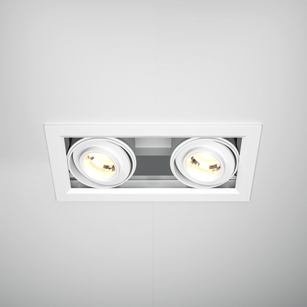 White Modern Metal Spotlight