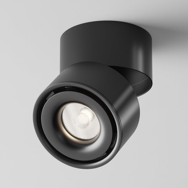 Yin black ceiling light