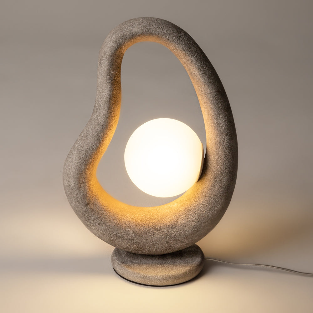 Opus bedside lamp grey