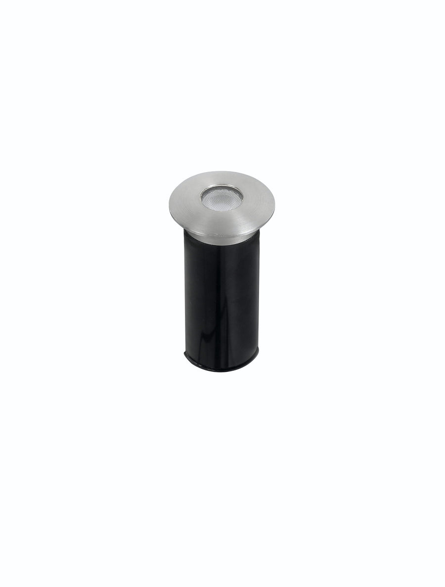 Luminaire extérieur Bang nickel, H 5,3 cm (9019212)