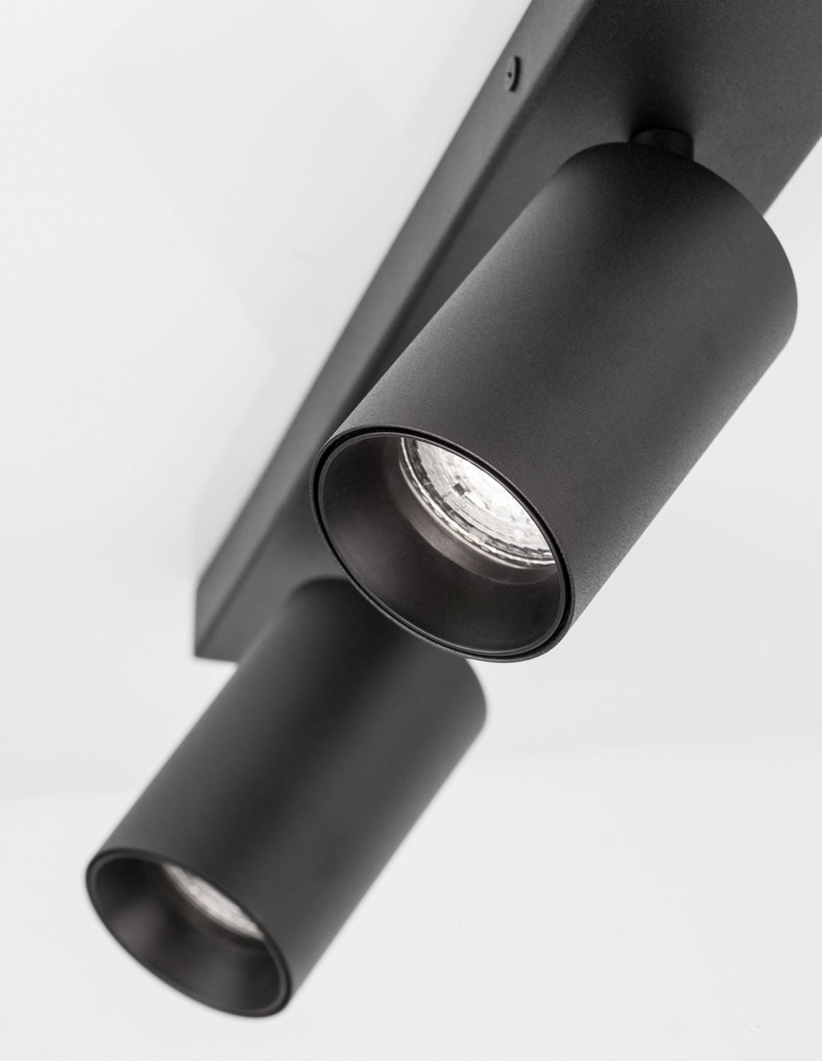 Plafonnier TOD 2 lumières noir
