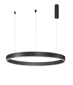 Suspension Motif noire, H 150 cm