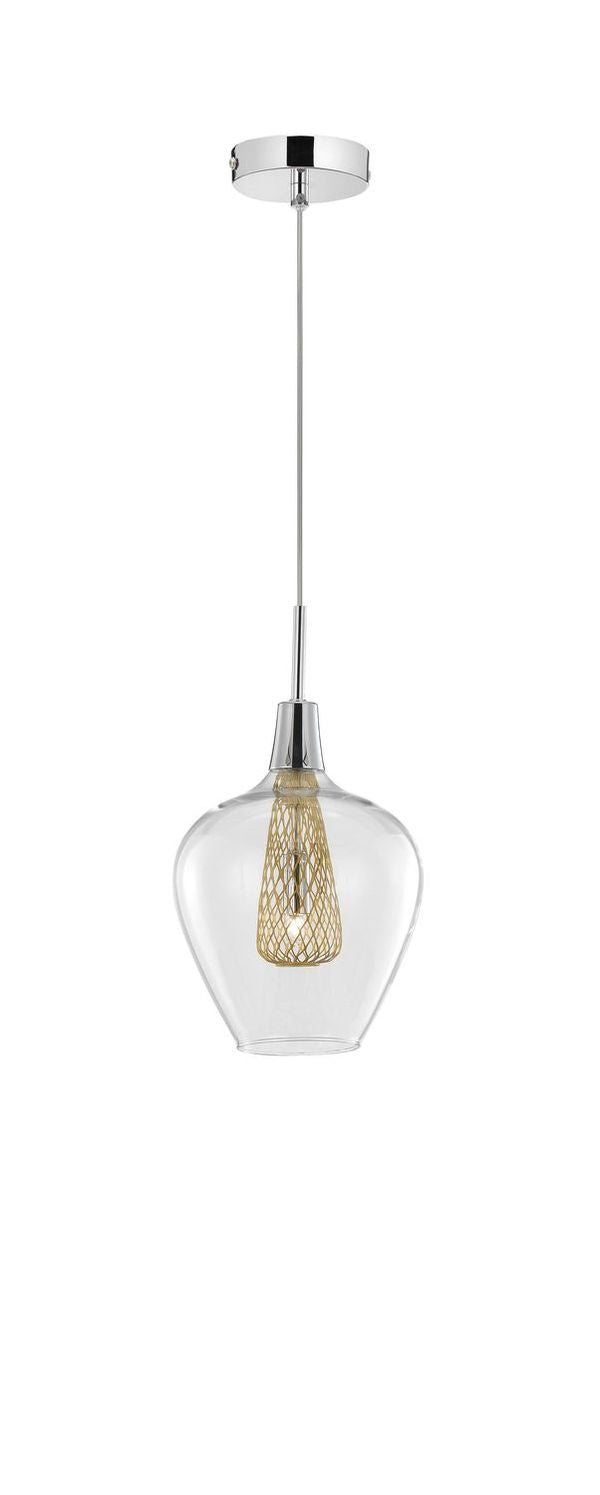Suspension Filo dorée, verre (1500202821)