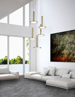 Suspension Palencia laiton, H 150 cm (1703301202)
