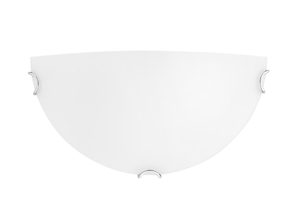 Applique murale Anco blanche, verre