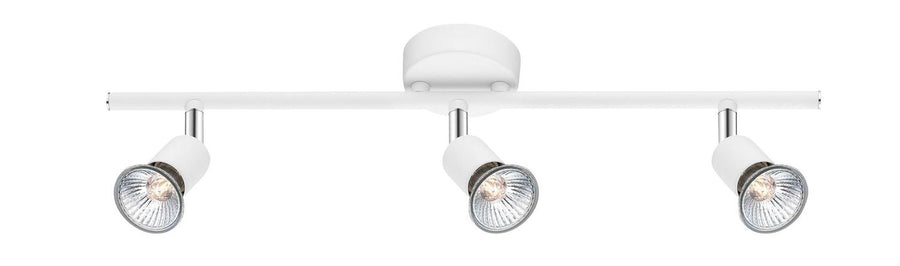 Plafonnier Base 3 lumières blanc