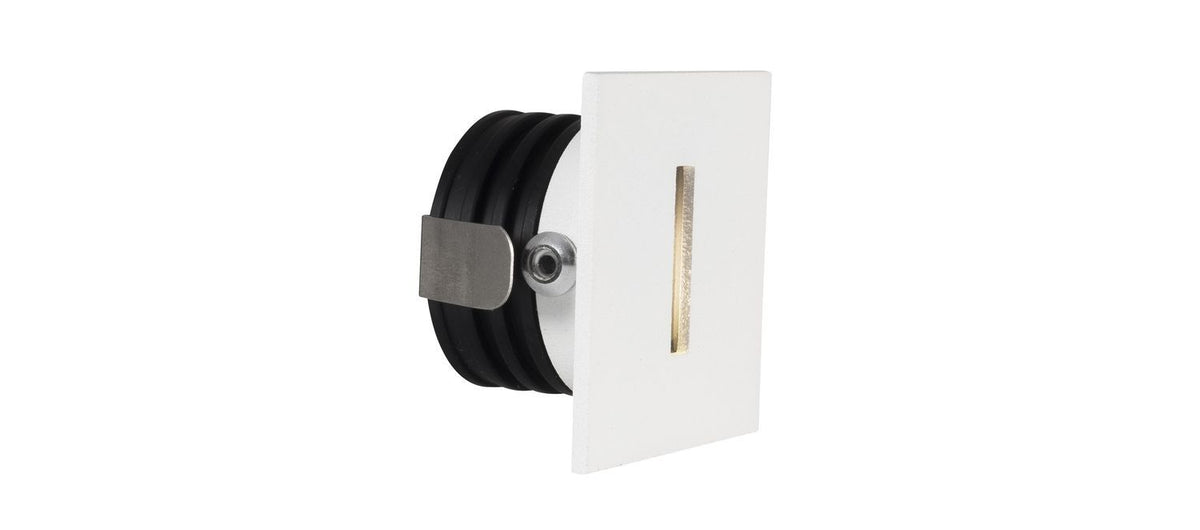 Applique extérieure Passagio blanche, H 3,7 cm (8090801)