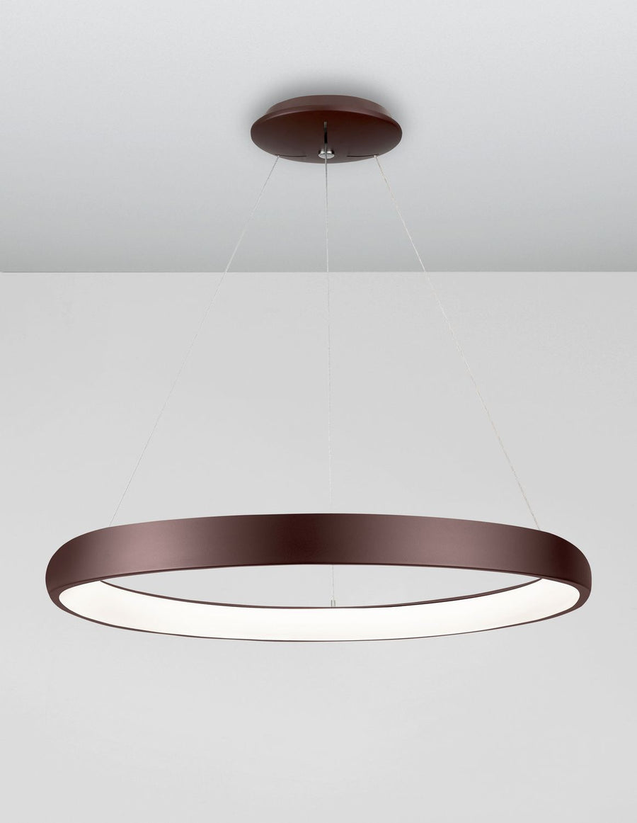 Suspension Albi marron