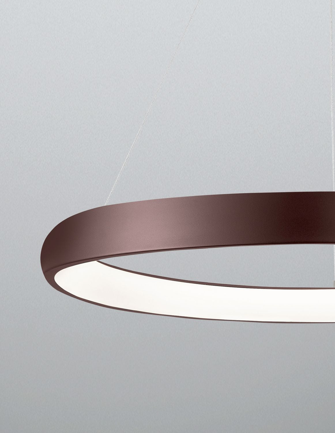 Suspension Albi marron