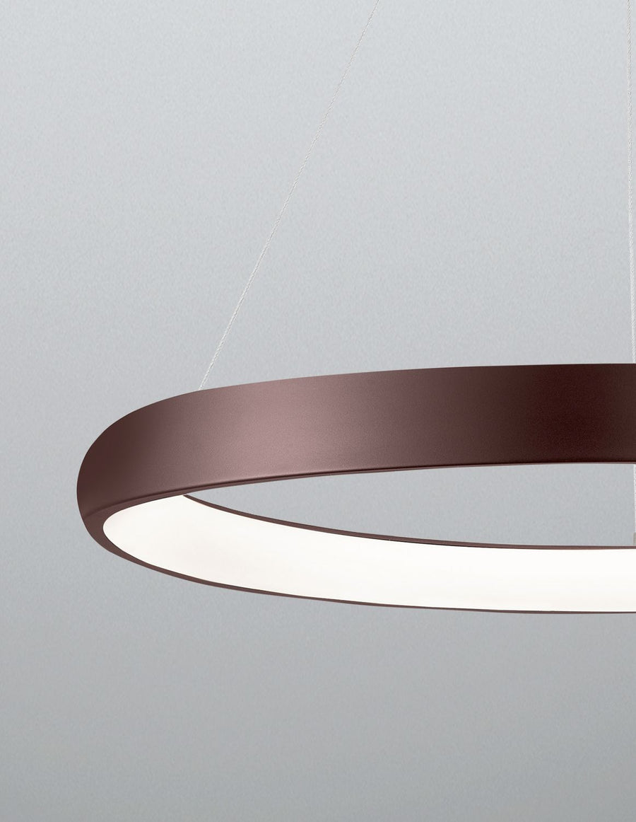Suspension Albi marron