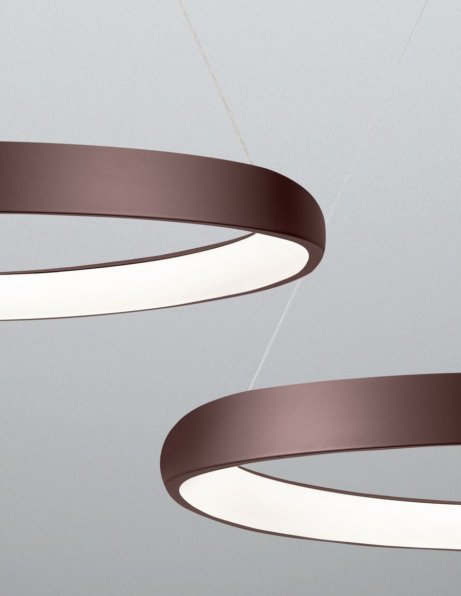 Suspension Albi marron