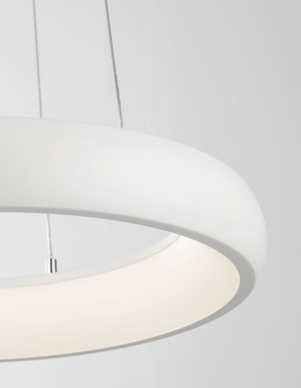 Suspension Albi blanche