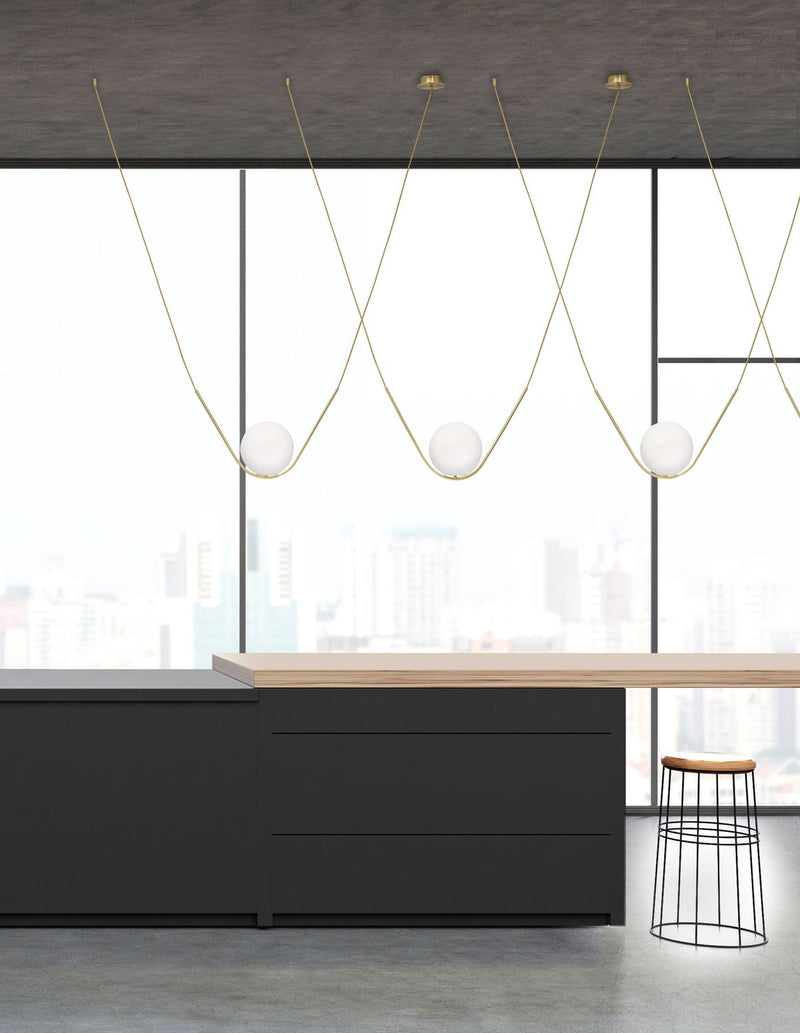 Suspension luminaire | Vitton Dorée