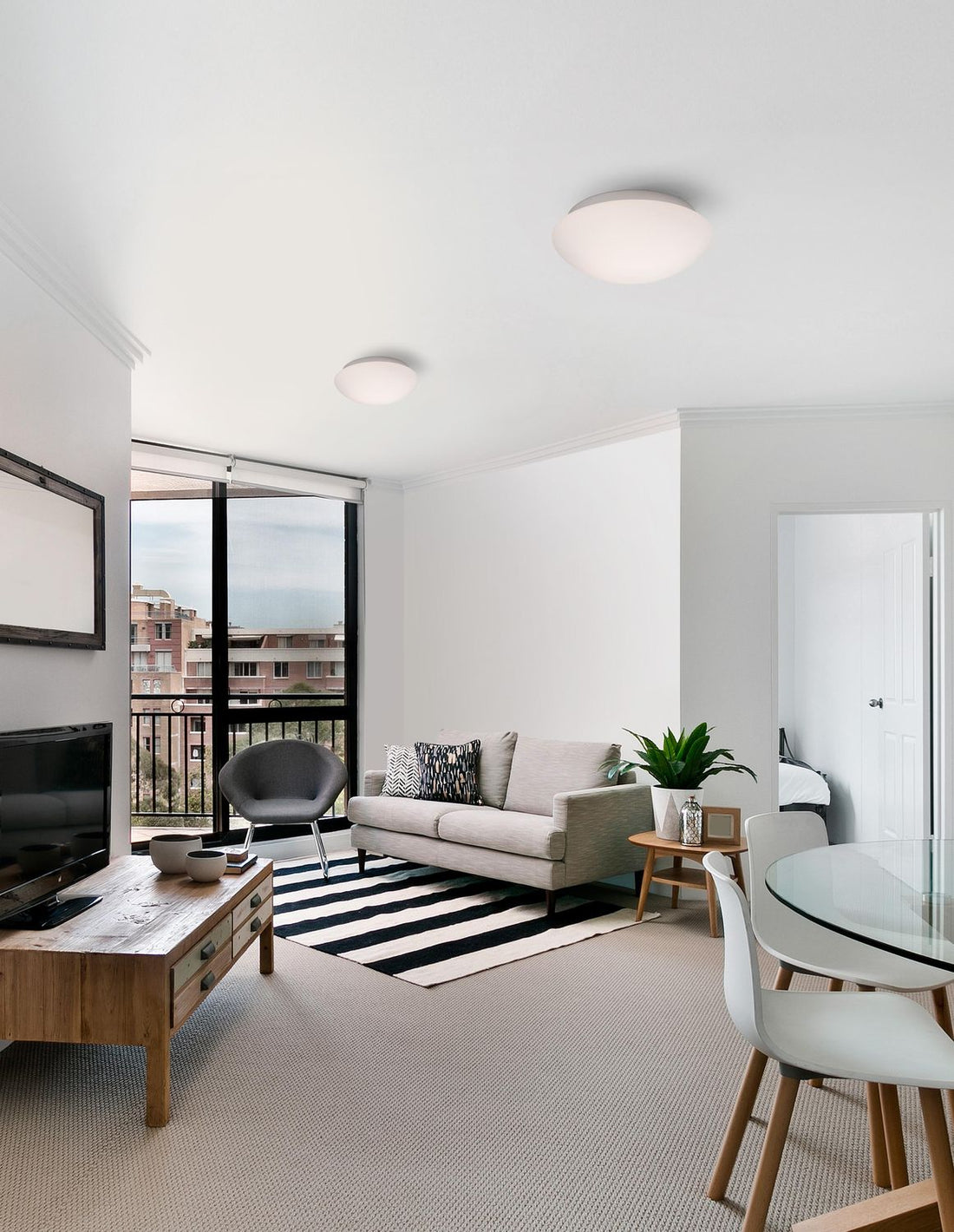 Luminaire plafonnier | Brest Blanc