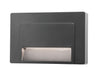 Applique extérieure Luton grise, L 12,5 cm