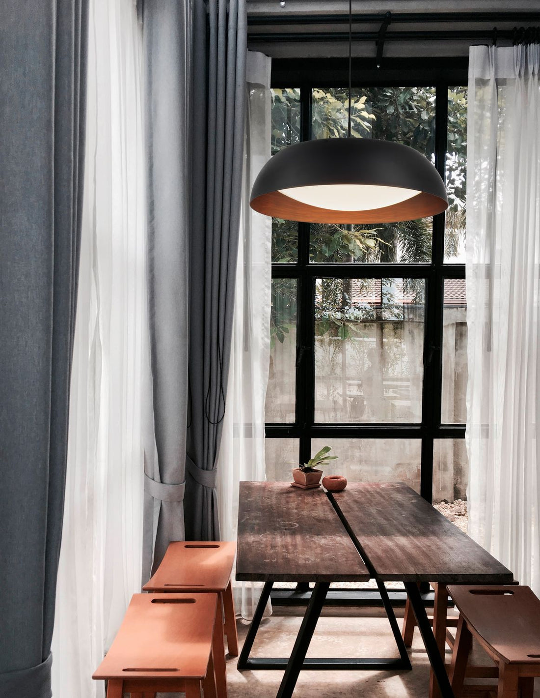 Suspension luminaire | Landon Noire