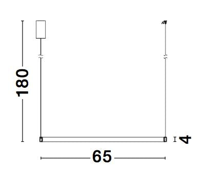Suspension Vegas laiton (86016807)