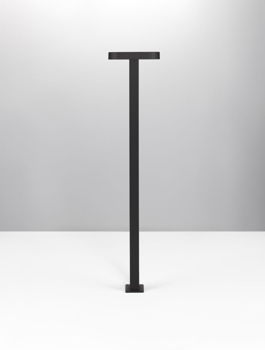 Borne extérieure Ofir noire, H 75 cm