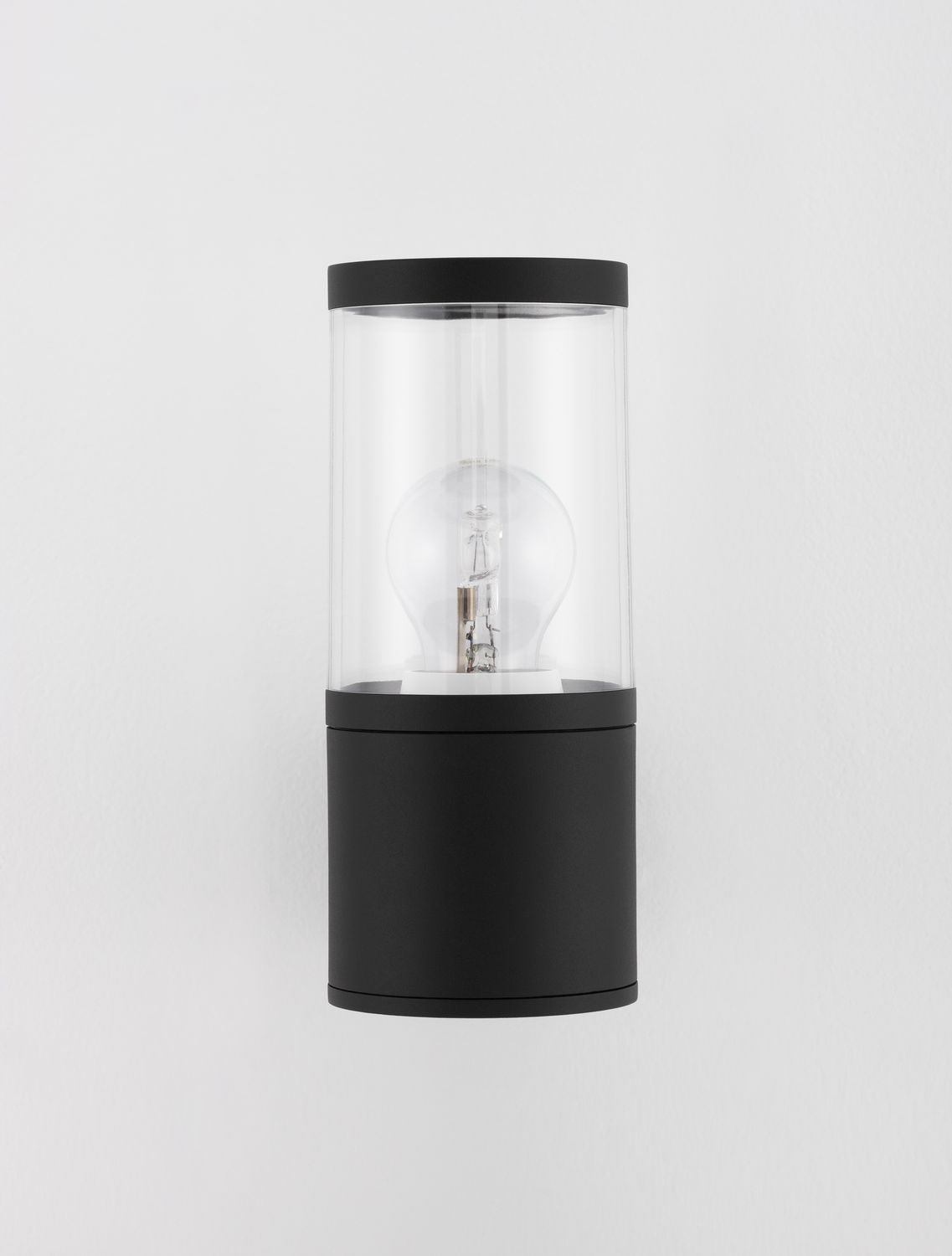 Borne extérieure Cetera noire, H 21 cm