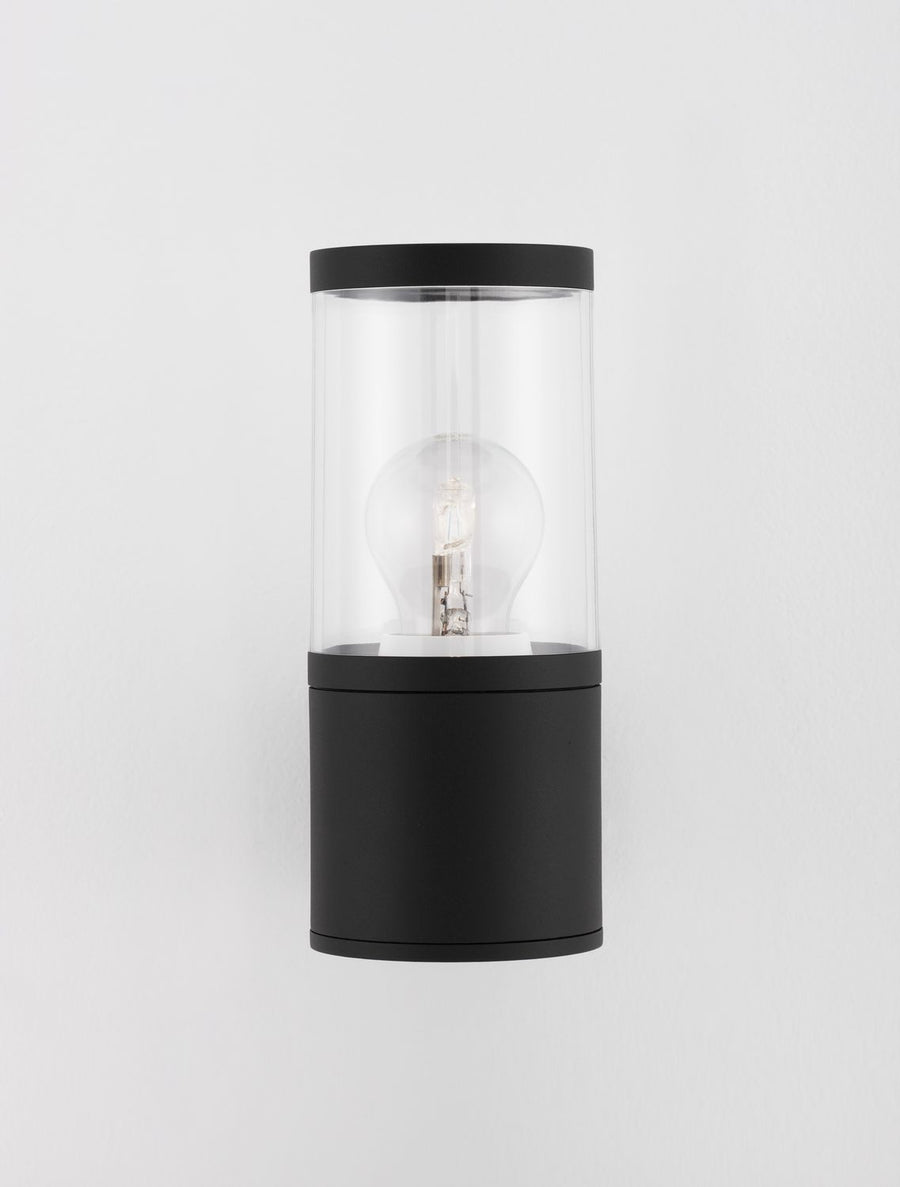 Borne extérieure Cetera noire, H 21 cm