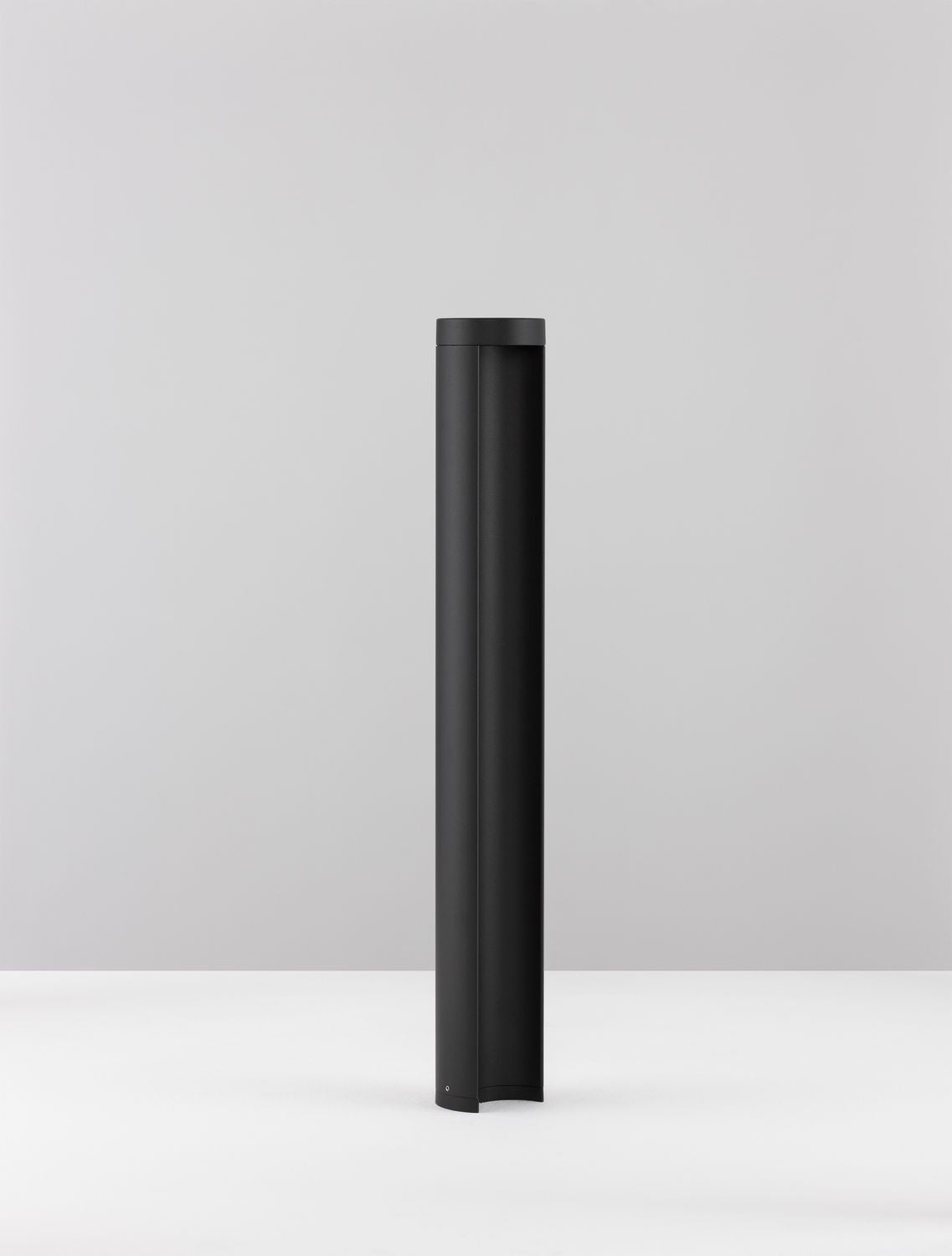 Borne extérieure Tien noire, verre, H 65 cm