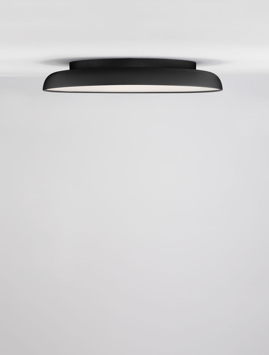 Plafonnier Linus noir, Ø 60 cm (9005646)