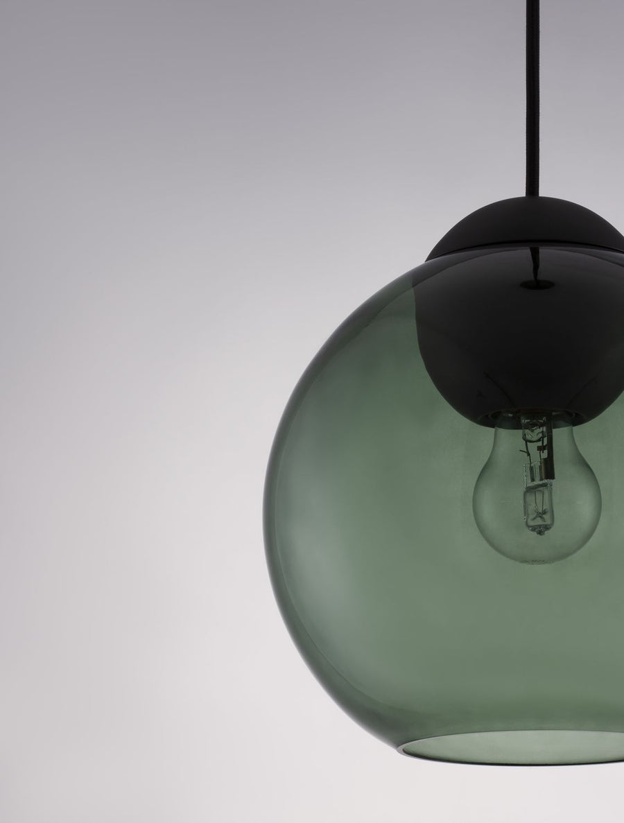 Suspension Midori noire, verre (9009242)