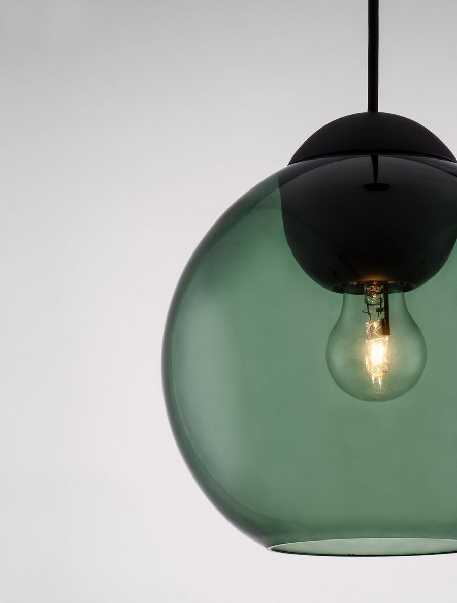 Suspension Midori noire, verre (9009242)
