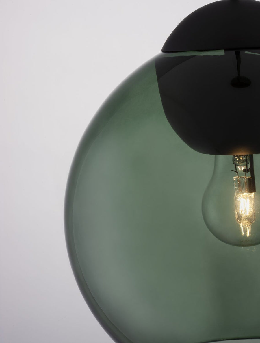Suspension Midori noire, verre (9009242)