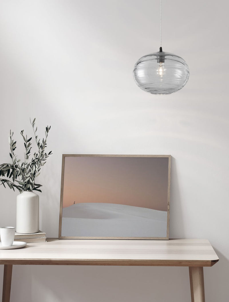 Suspension Evleen noire, verre (9009257)