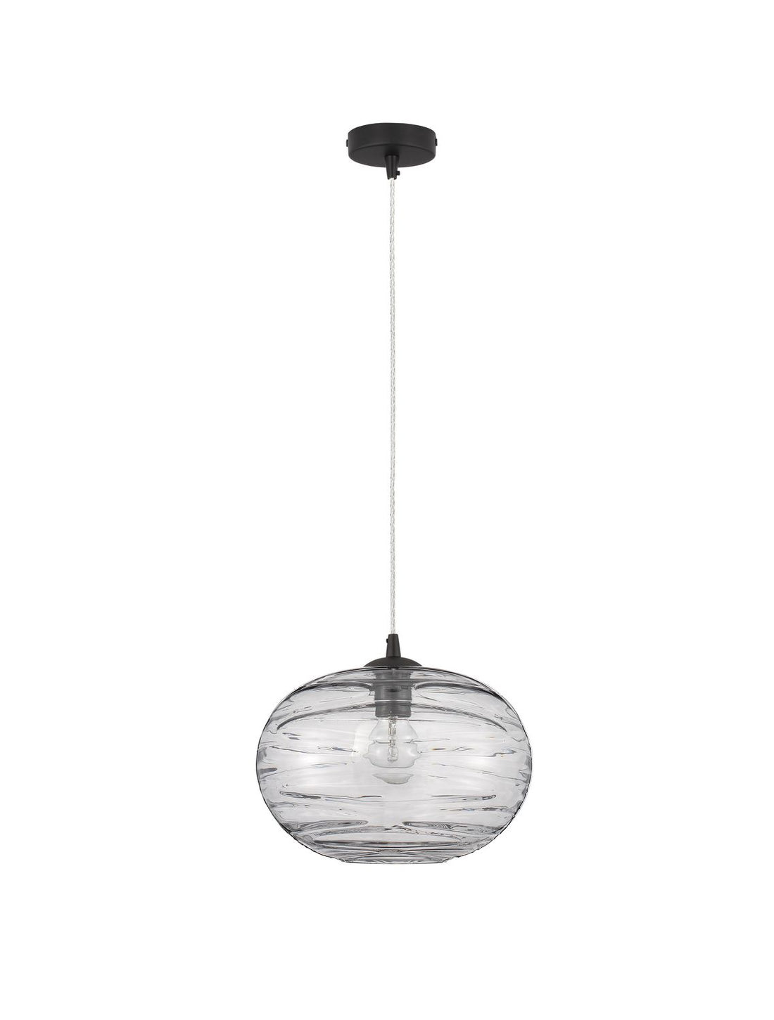 Suspension Evleen noire, verre (9009257)