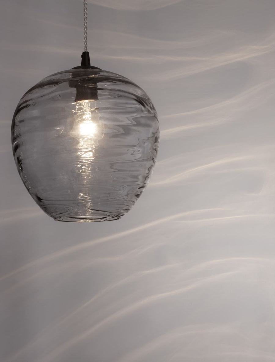 Suspension Evleen noire, verre (9009258)