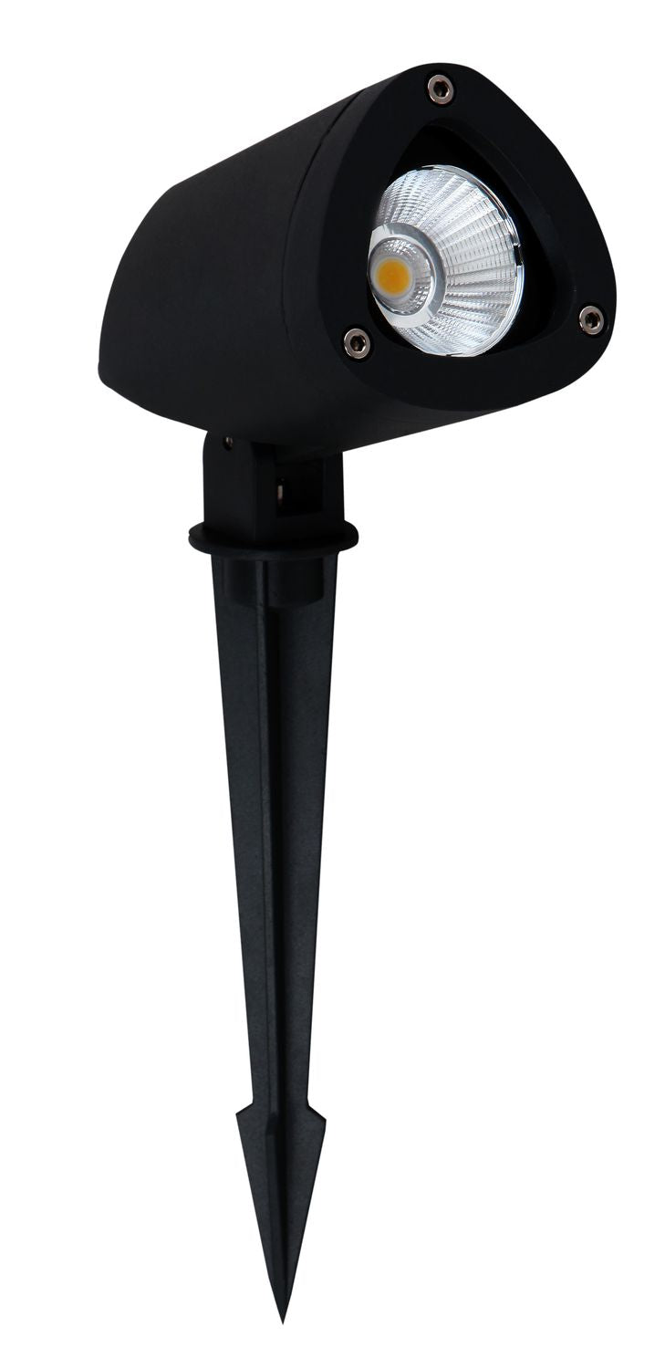 Projecteur extérieur Inside noir, verre, H 24 cm (9010005)