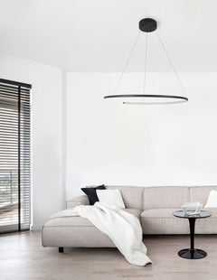 Suspension Breda noire