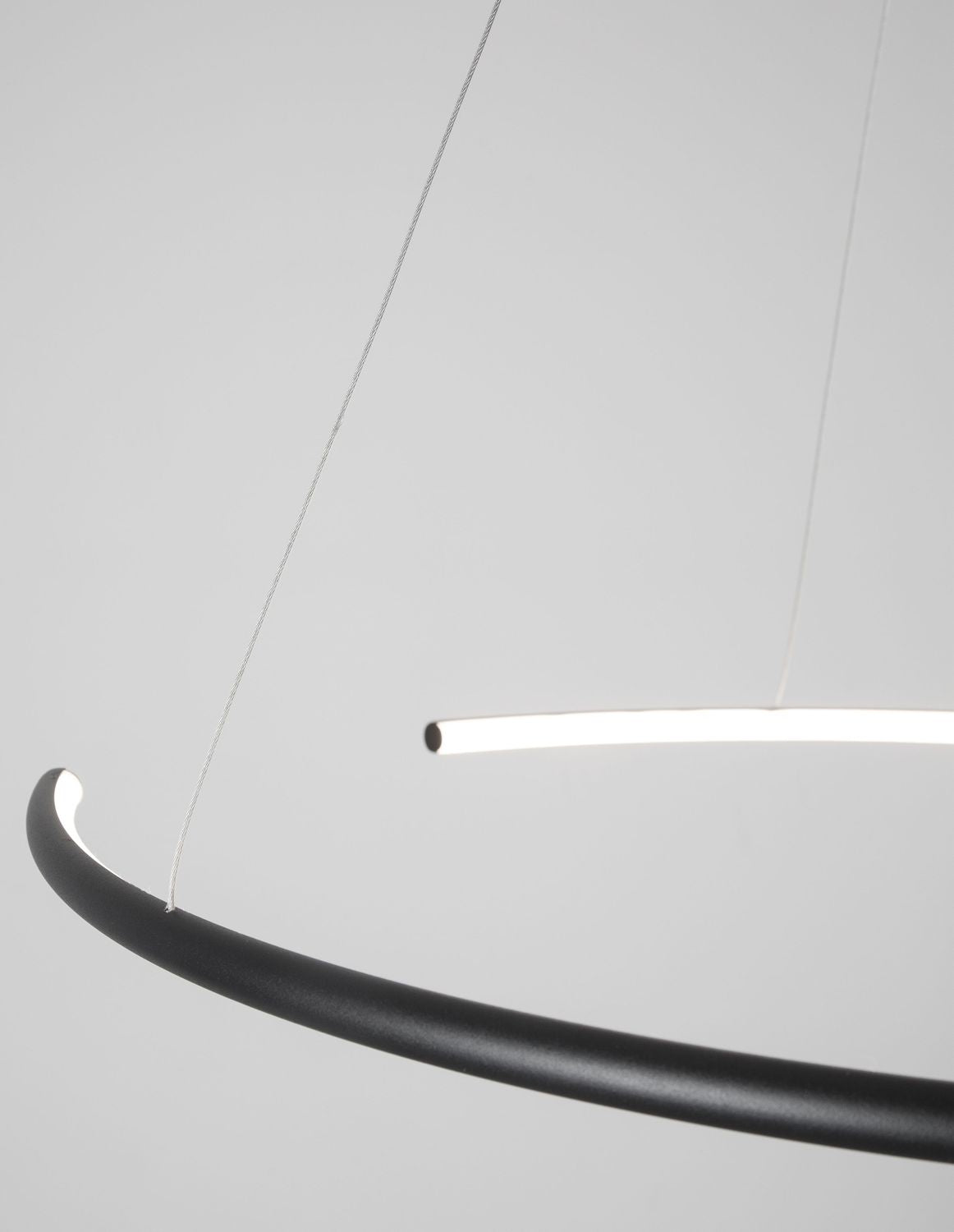 Suspension Breda noire