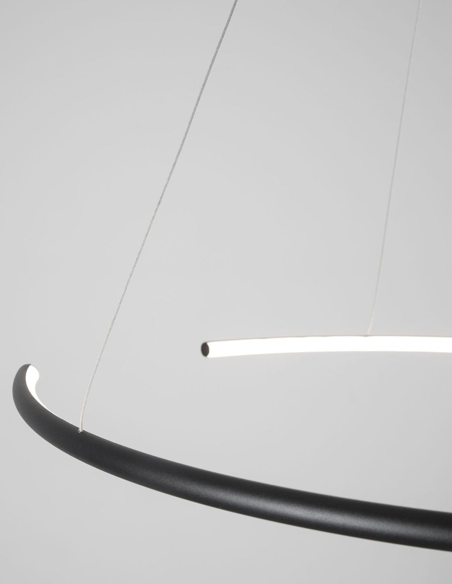 Suspension Breda noire