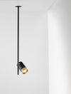 Suspension Pongo noire, H 64,3 cm