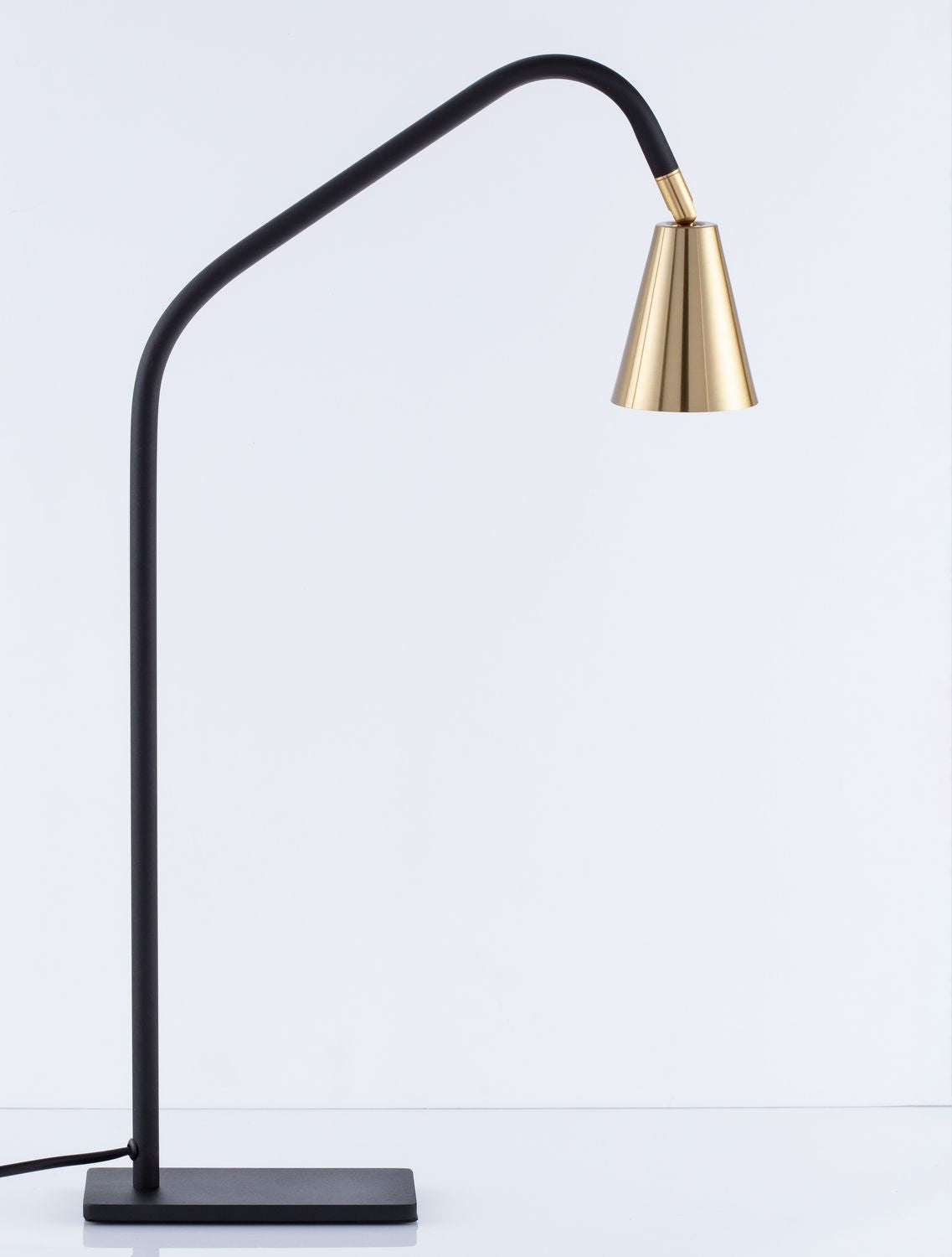 Lampe à poser Geko noire