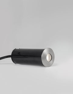 Luminaire extérieur Bang nickel, H 5,3 cm (9019212)