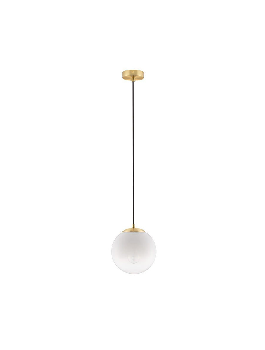 Suspension Vita dorée, verre (9028837)