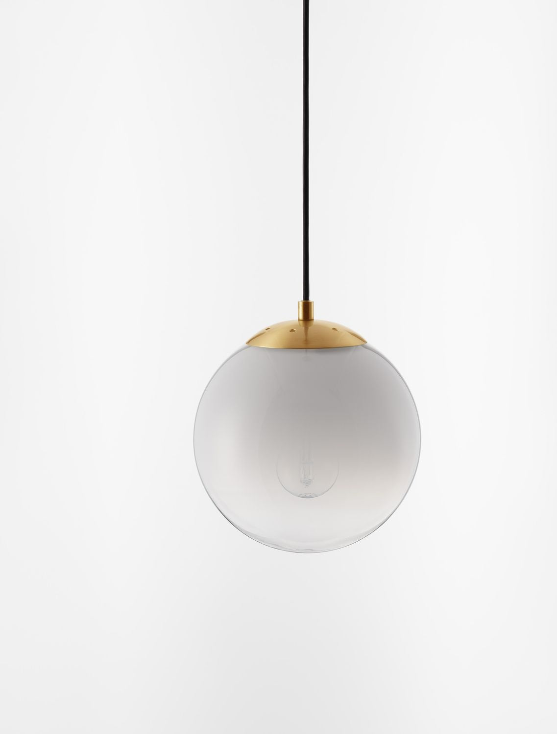 Suspension Vita dorée, verre (9028837)