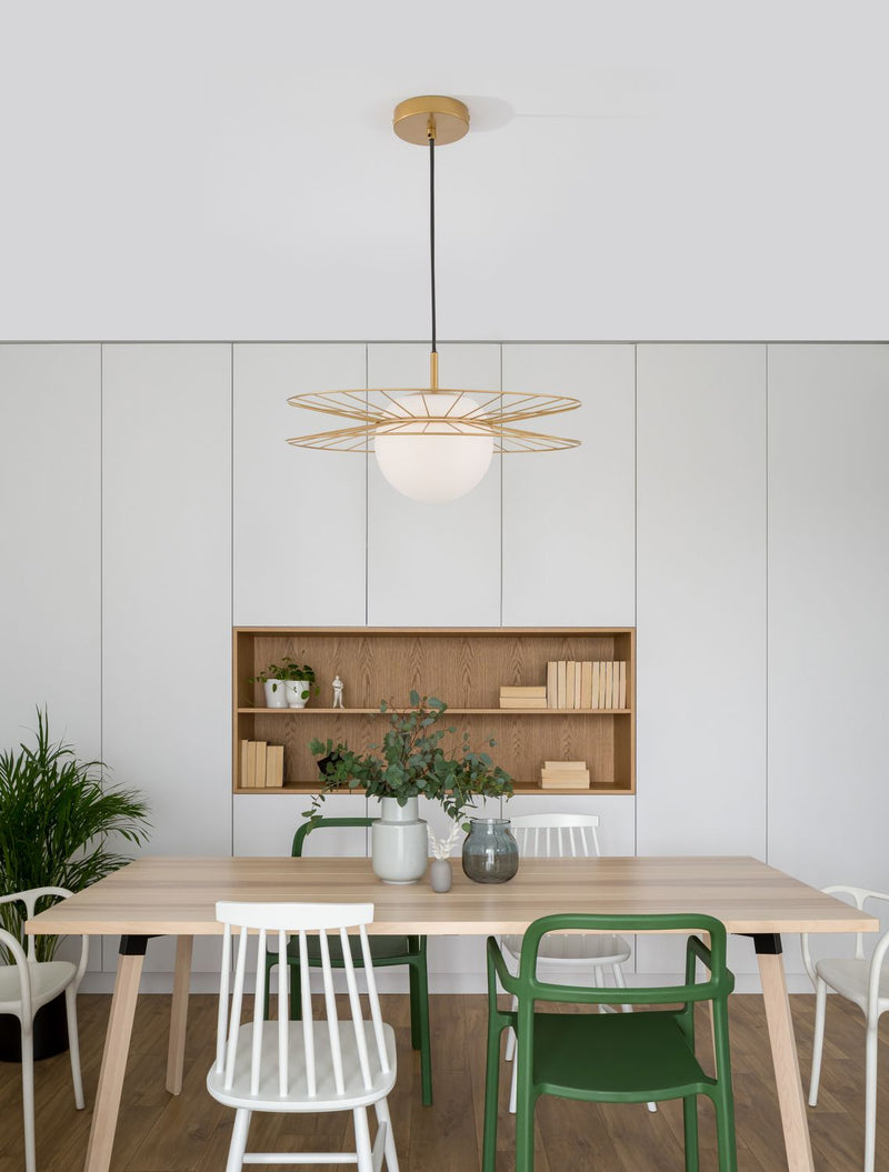 Suspension luminaire | Ellery Dorée
