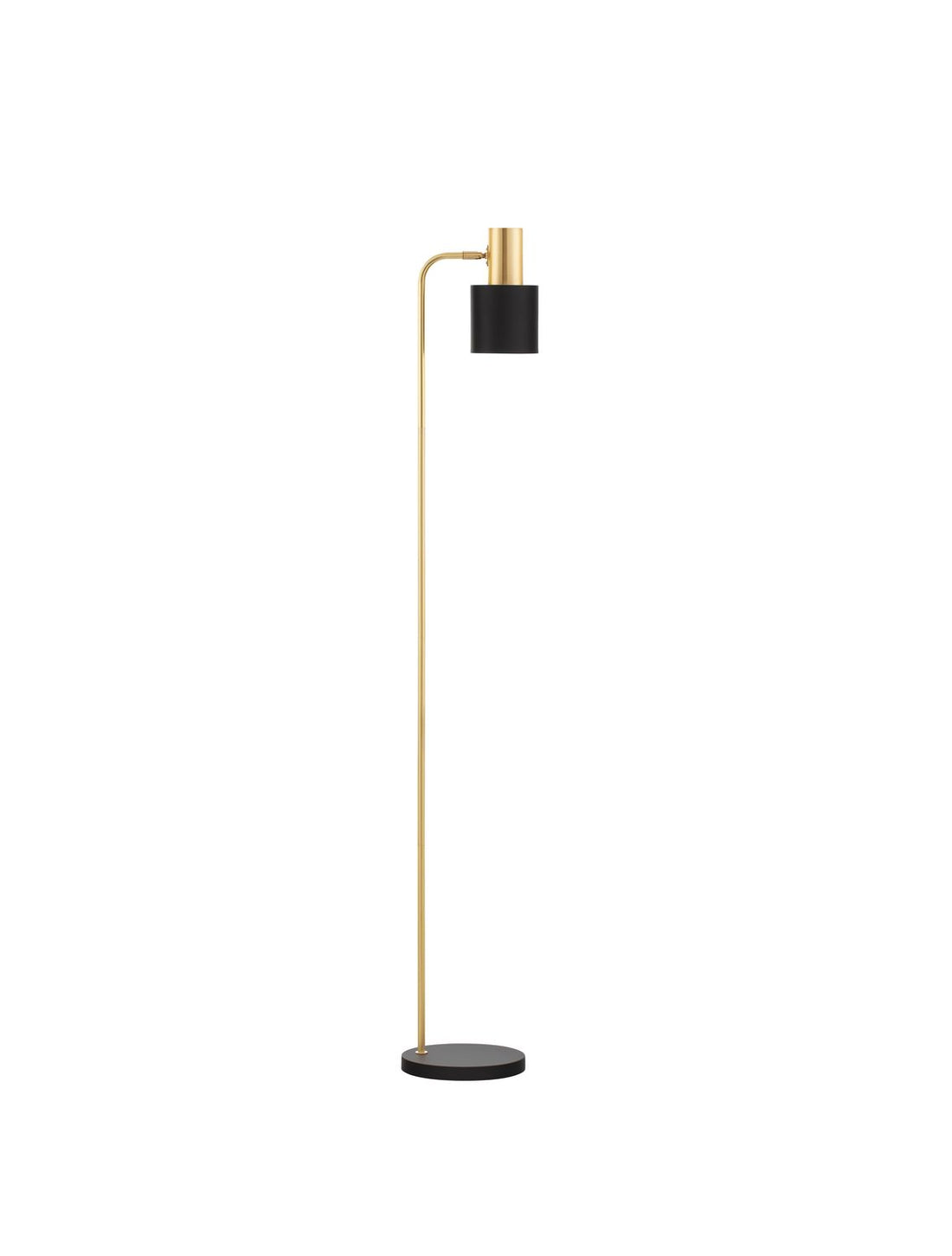 Lampadaire PAZ doré, H 153,5 cm