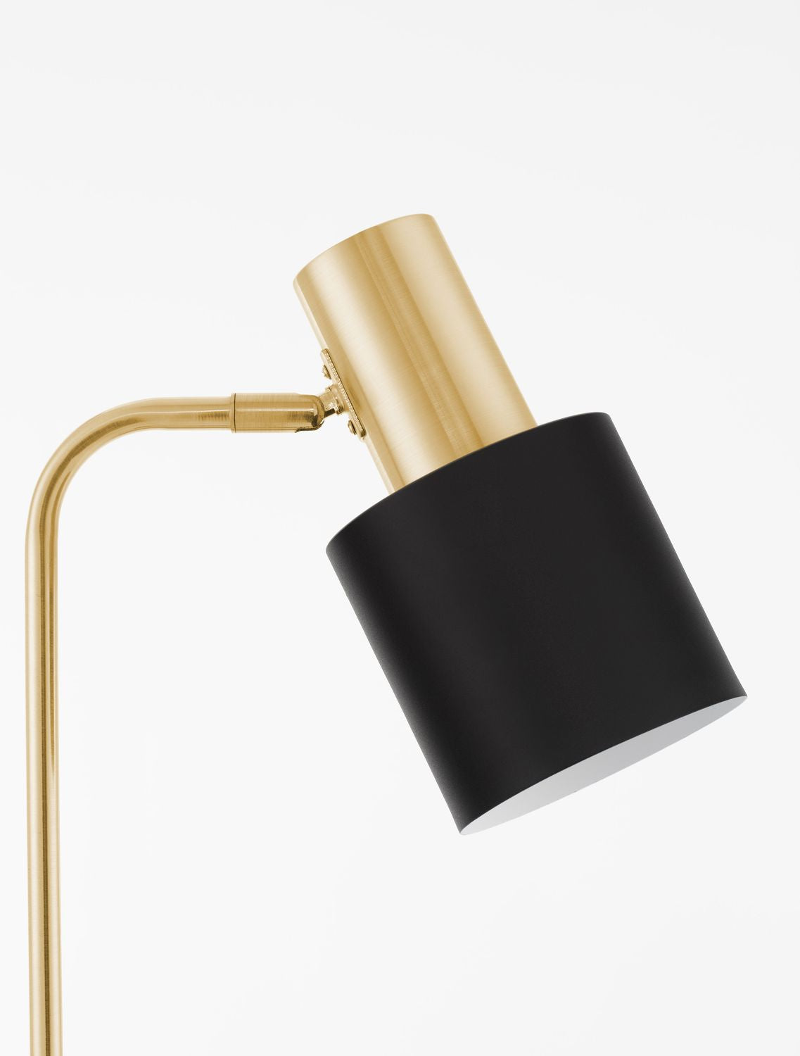 Lampadaire PAZ doré, H 153,5 cm
